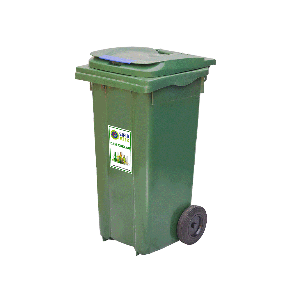 120 Litre Geri Dönüşüm Sıfır Atık Konteyneri 120 Litre Geri Dönüşüm Sıfır Atık Konteyneri