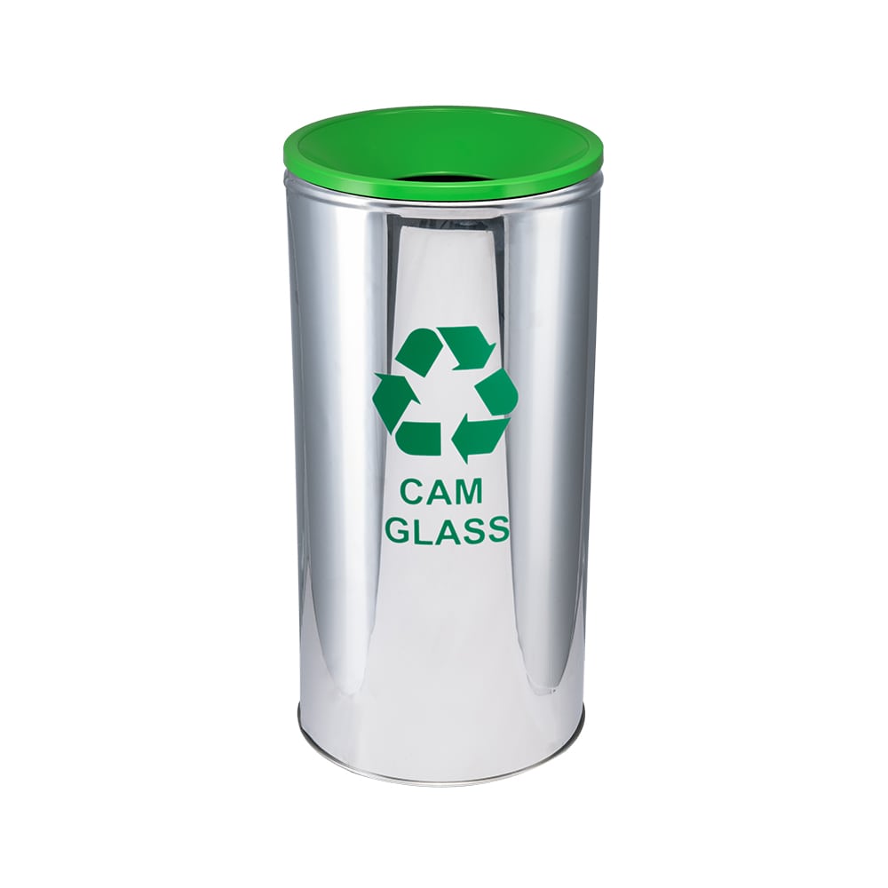 1006D Paslanmaz Tekli Sıfır Atık Geri Dönüşüm Kovası 1006D Paslanmaz Tekli Sıfır Atık Geri Dönüşüm Kovası