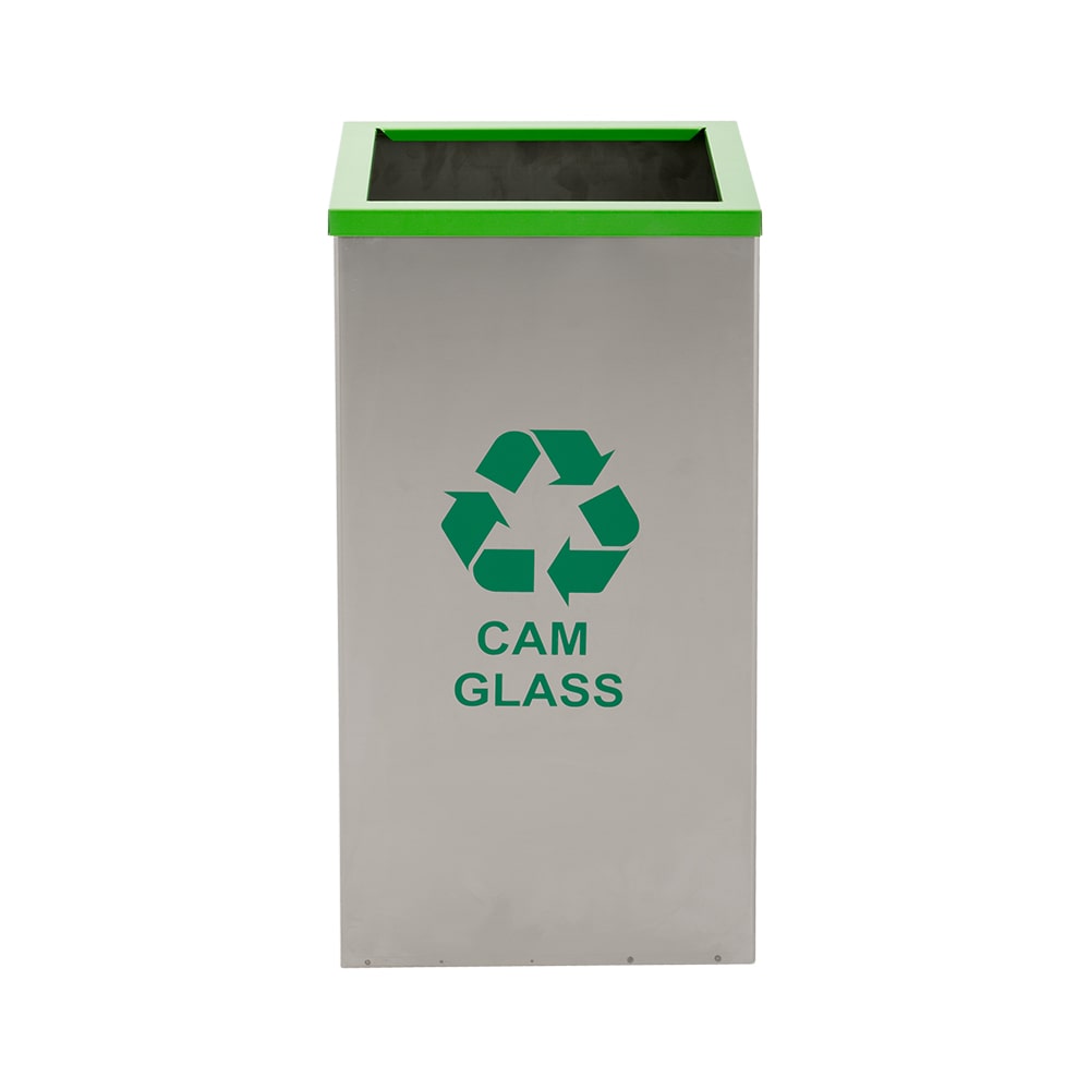 1022D Paslanmaz Tekli Sıfır Atık Geri Dönüşüm Kovası 1022D Paslanmaz Tekli Sıfır Atık Geri Dönüşüm Kovası