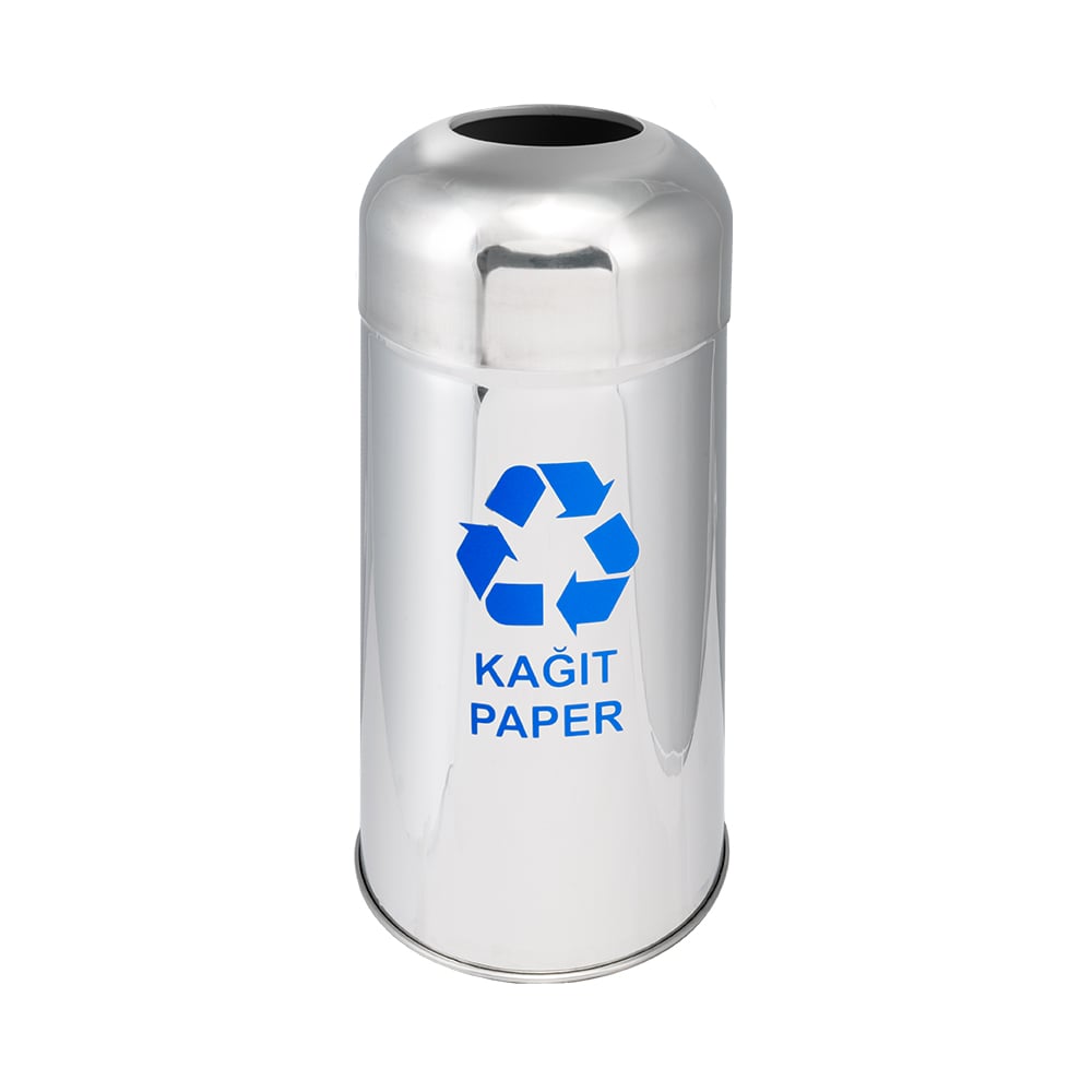 1012D Paslanmaz Tekli Sıfır Atık Geri Dönüşüm Kovası 1012D Paslanmaz Tekli Sıfır Atık Geri Dönüşüm Kovası