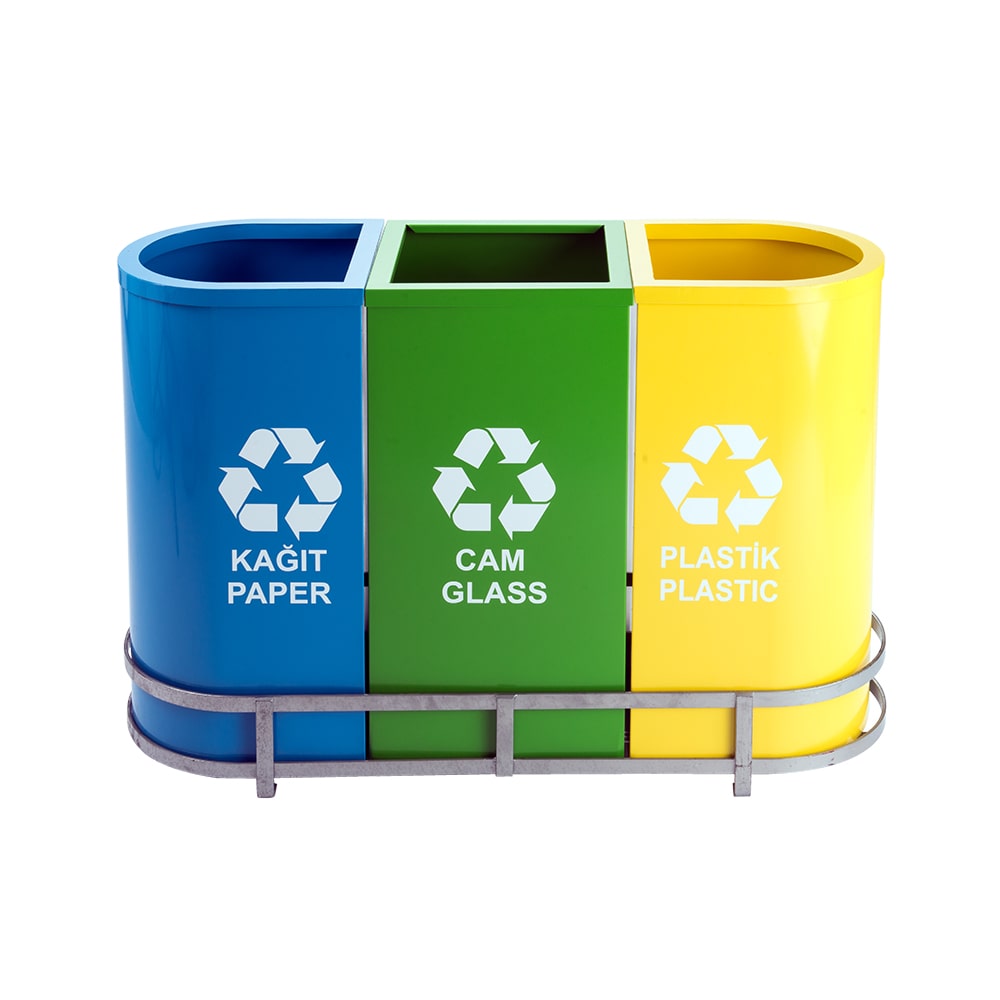 1021B Boyalı 3 Bölmeli Sıfır Atık Geri Dönüşüm Seti 1021B Boyalı 3 Bölmeli Sıfır Atık Geri Dönüşüm Seti