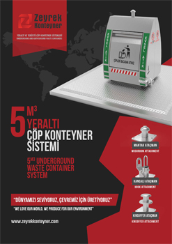 Yeraltı ve Yerüstü Çöp Koteyneri