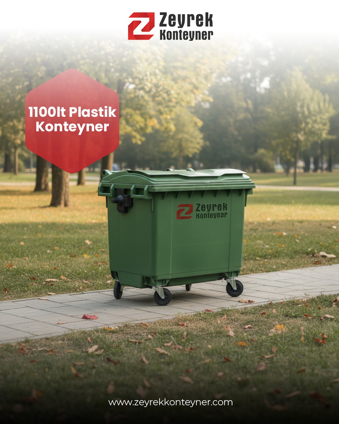 Plastik Çöp Konteyneri