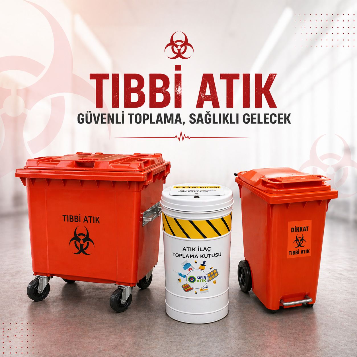 Tıbbi Atık Konteynerleri 