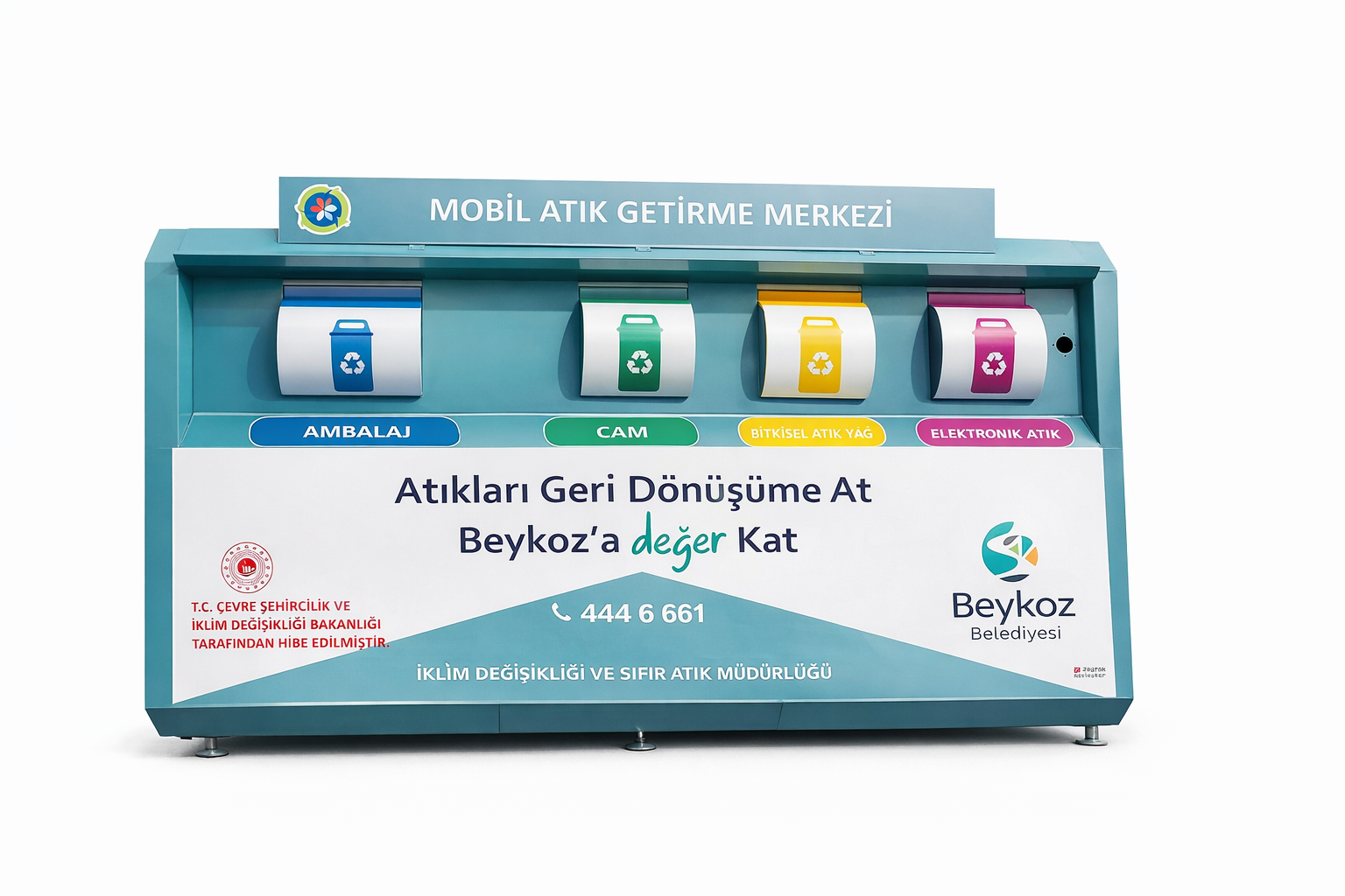 4'Lü Mobil Atık Getirme Merkezi