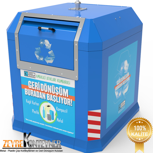 3000 Litre Ambalaj Atık Kumbarası